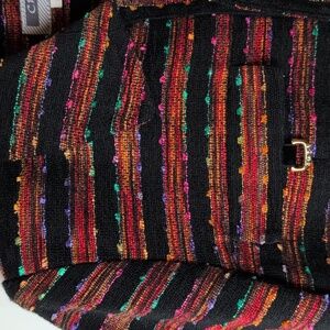 Women's Multicolor Striped Wool Jacket By Chance